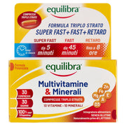 Equilibra Multivitamine e Minerali 30 compresse triplo strato-1
