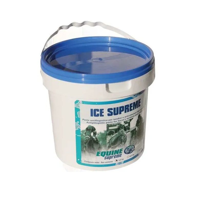 Equine Supreme Ice Supreme Pasta Antiflogistica Per Articolazioni Equini Secchiello 10kg-1