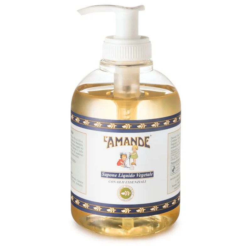 L'Amande Marseille sapone liquido vegetale agli olii essenziali 500ml-1