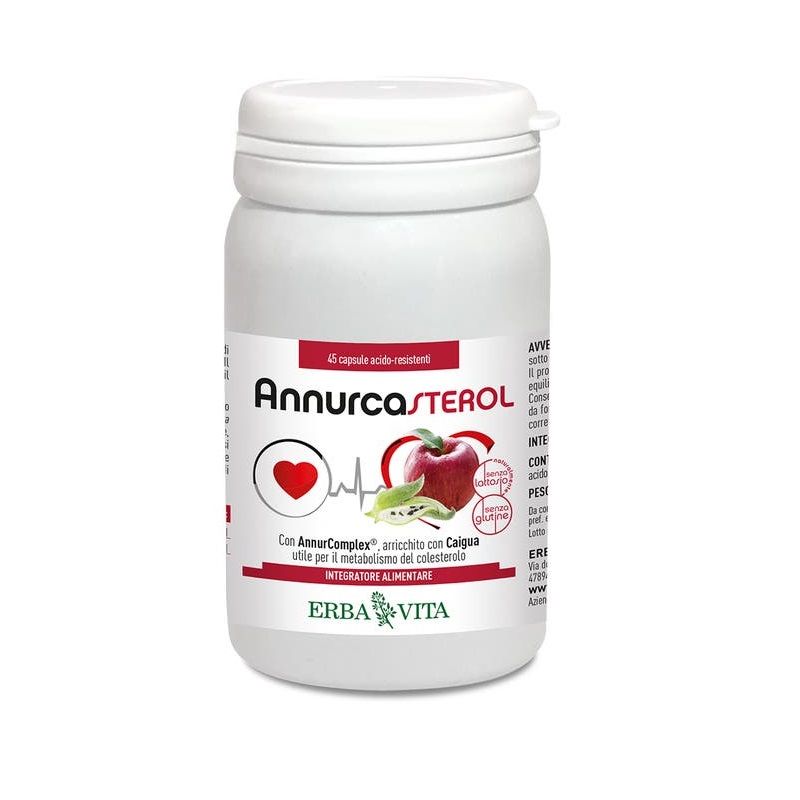 Erba Vita Annurca Sterol utile per il metabolismo del colesterolo 45 capsule-1