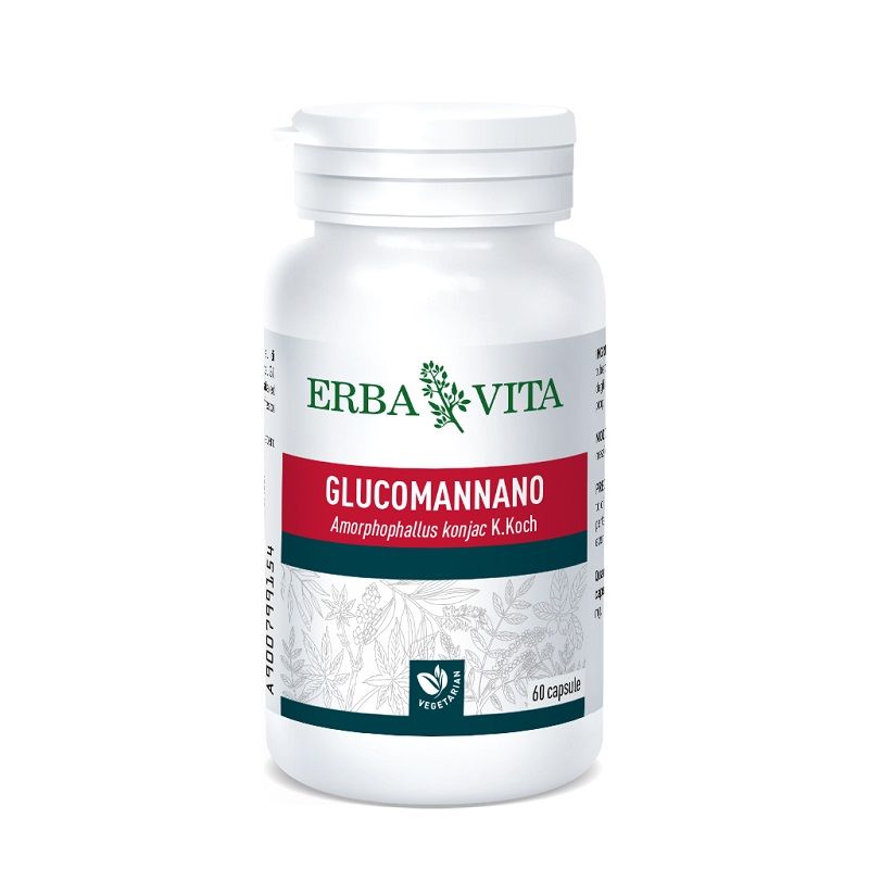 Erba Vita Glucomannano utile per la perdita di peso 60 capsule-1