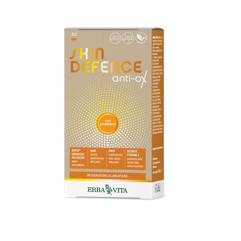 Erba Vita Skin Defence Anti-Ox per il benessere della pelle 30 compresse-1