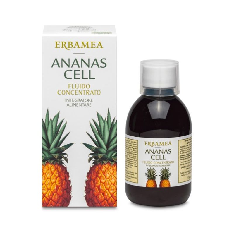 Erbamea Ananas Cell Fluido concentrato per contrastare la cellulite 250ml-1