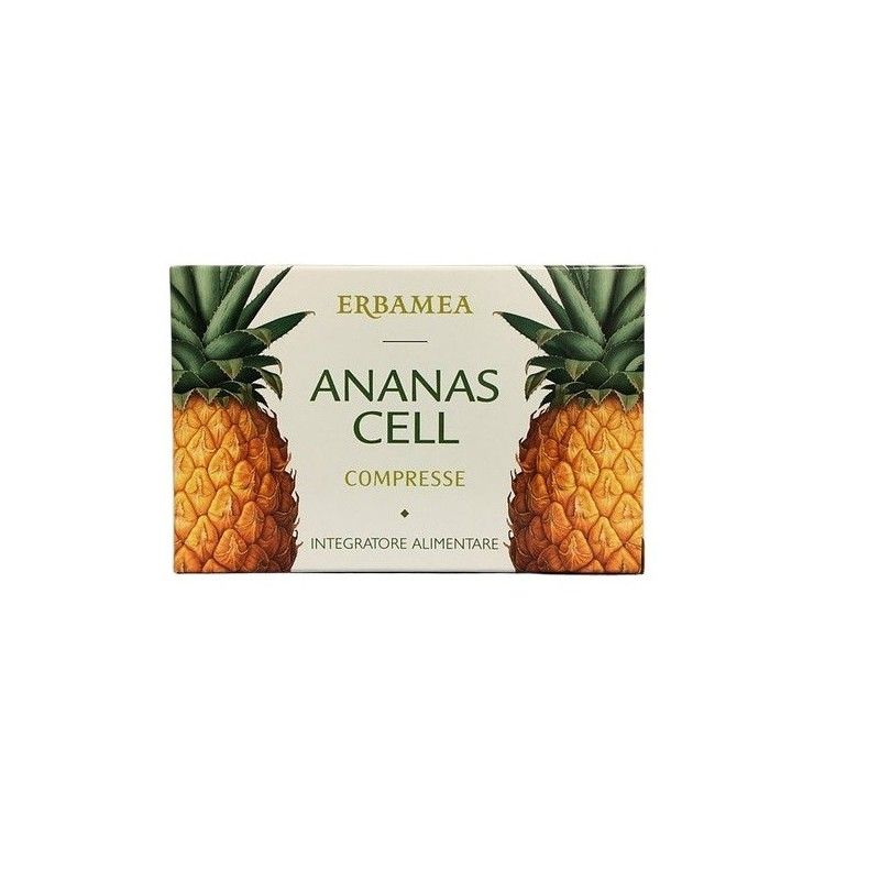 Erbamea Ananas Cell integratore per contrastare la cellulite 36 compresse-1