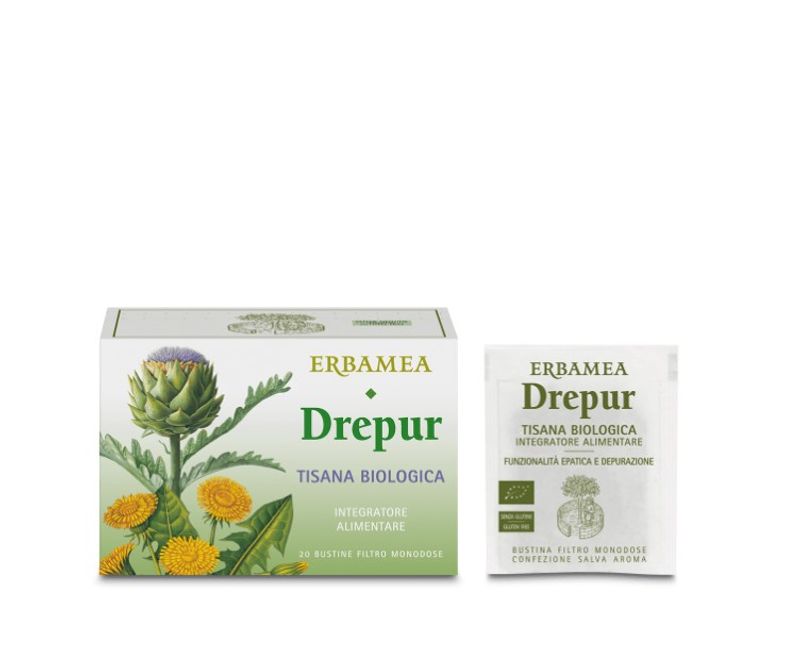 Erbamea Drepur Tisana Biologica depurativa 20 bustine-1