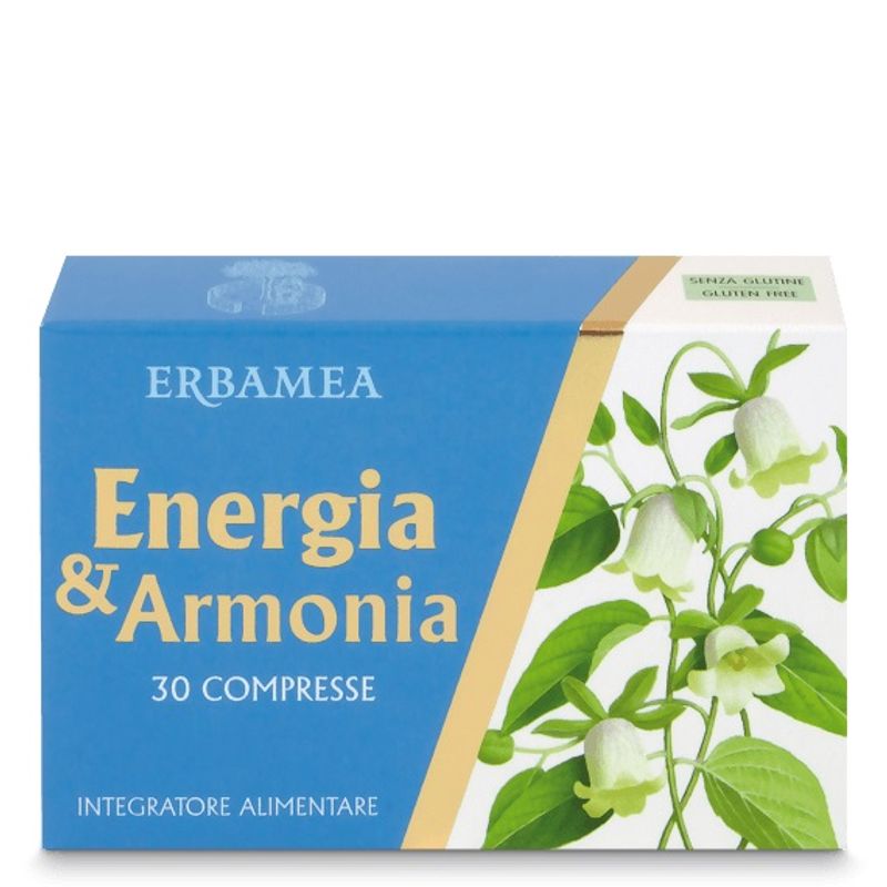 Erbamea Energia&Armonia utile per forza vitalità e distensione 30 compresse-1