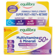 Equilibra Multivitamine e Minerali per adulti 50+ anni 30 compresse triplo strato-1