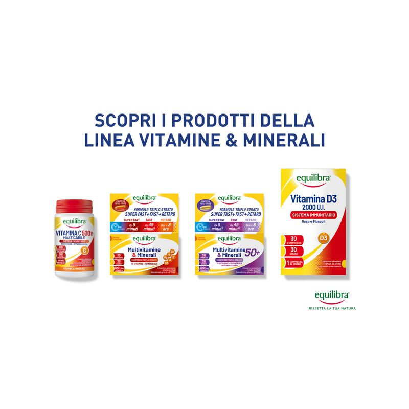 Equilibra Vitamina C 500 60 Compresse Masticabili-5
