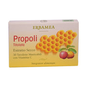 Erbamea Propoli Titolata 30 tavolette masticabili-1