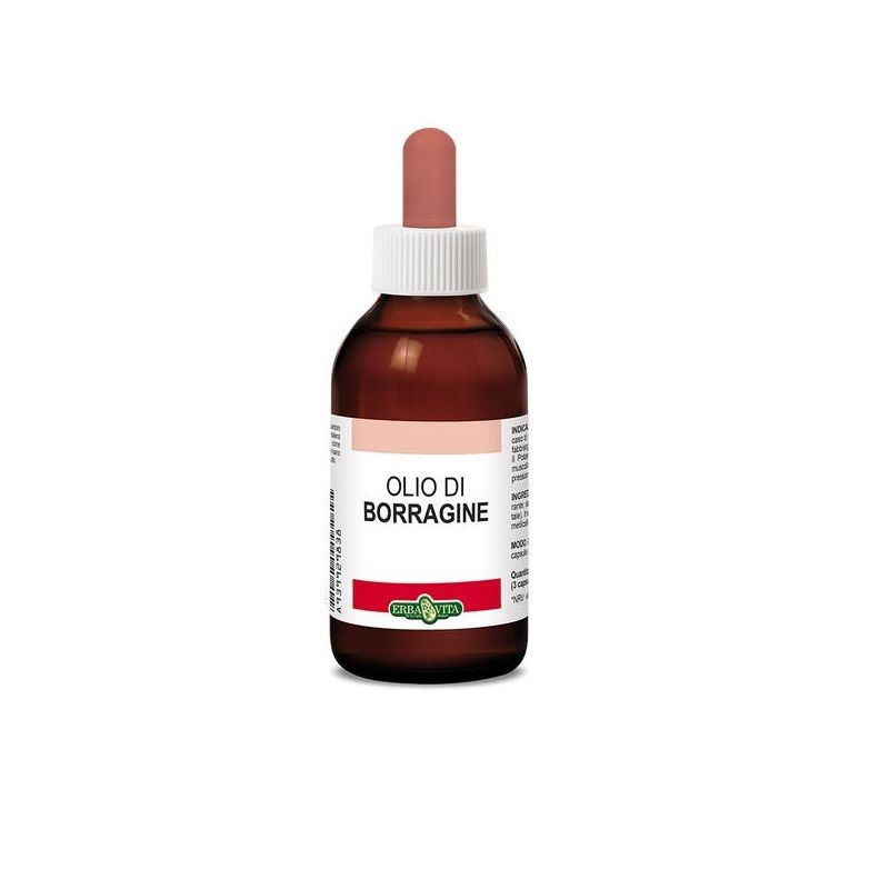 Erba Vita Olio Borragine utile per il controllo del colesterolo 30ml-1