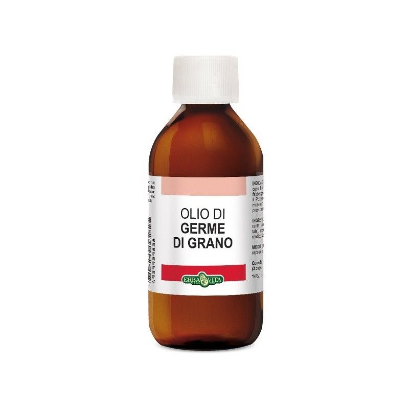 Erba Vita Olio Germe Grano integratore alimentare utile per il metabolismo dei liquidi 100ml-1