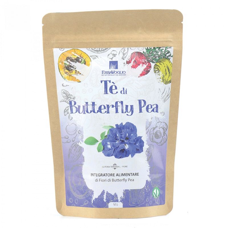 ErbaVoglio Butterfly Pea Tè di fiori 50g-1