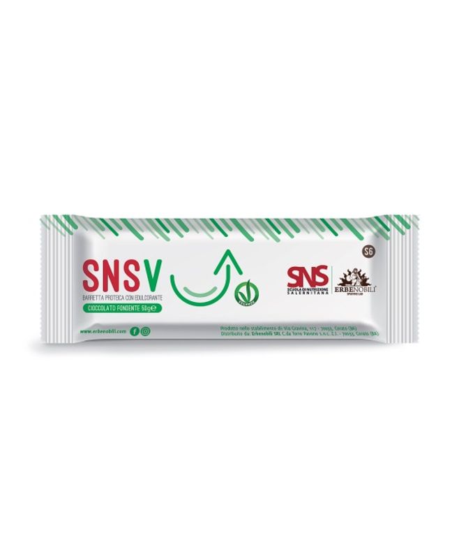 Erbe Nobili Snsv Barretta Proteica Cioccolato Fondente 50g-1