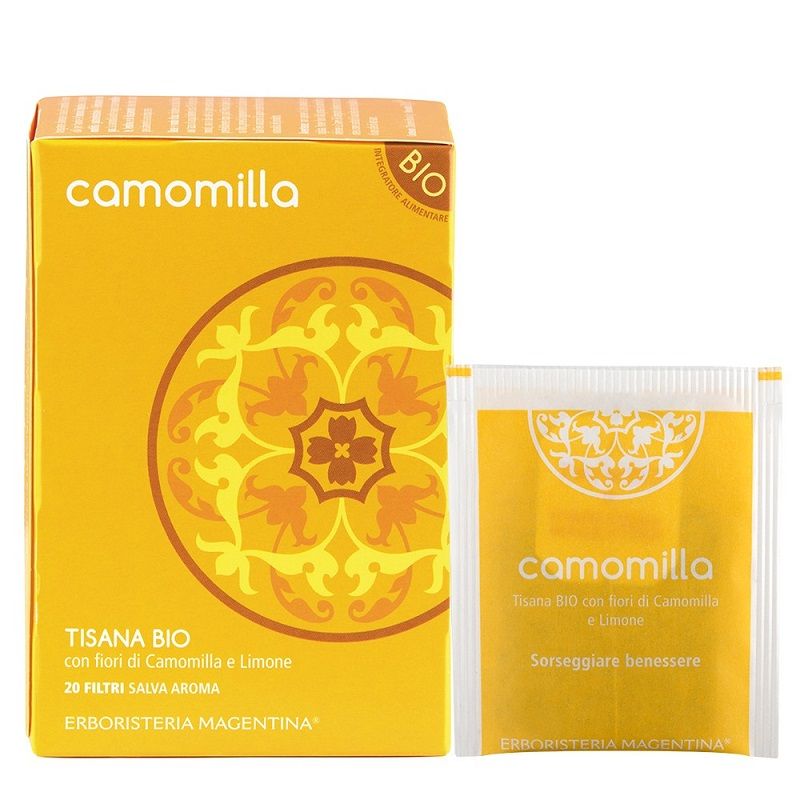 Erboristeria Magentina Tisana Camomilla Bio 20 Filtri-1