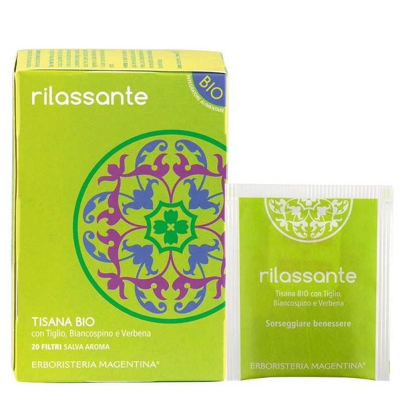 Erboristeria Magentina Tisana Rilassante Bio 20 Filtri-1