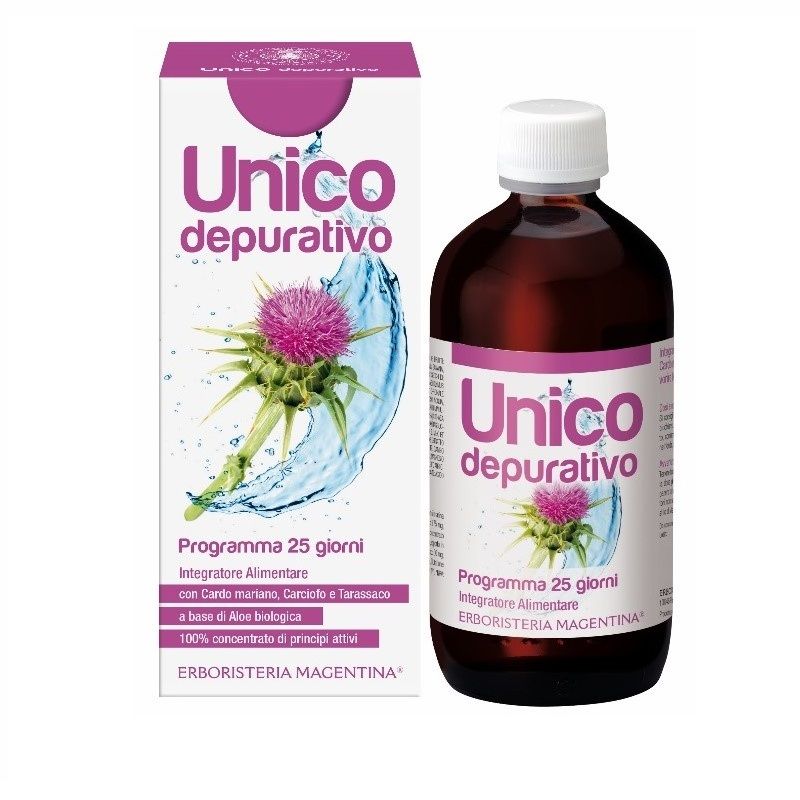 Erboristeria Magentina Unico Depurativo utile per depurare l'organismo 250ml-1