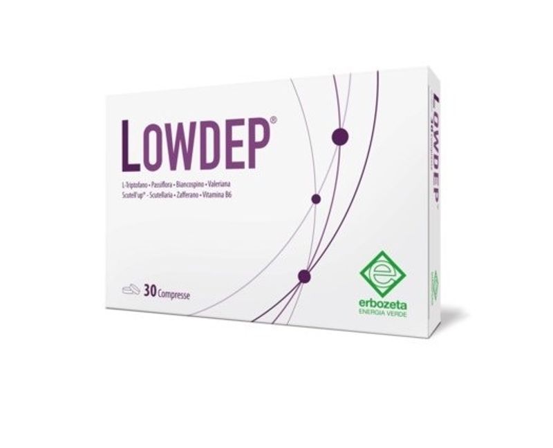 Erbozeta Lowdep integratore alimentare 30 compresse-1