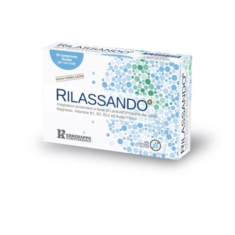 Rilassando integratore alimentare per il benessere mentale 30 compresse-1