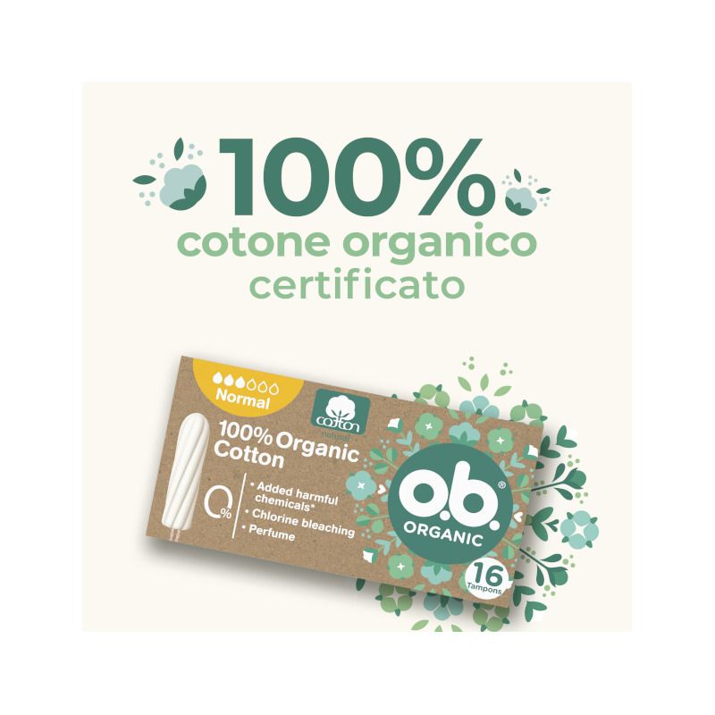 Ob Pro Comfort Organic Normal 16 Tamponi-4