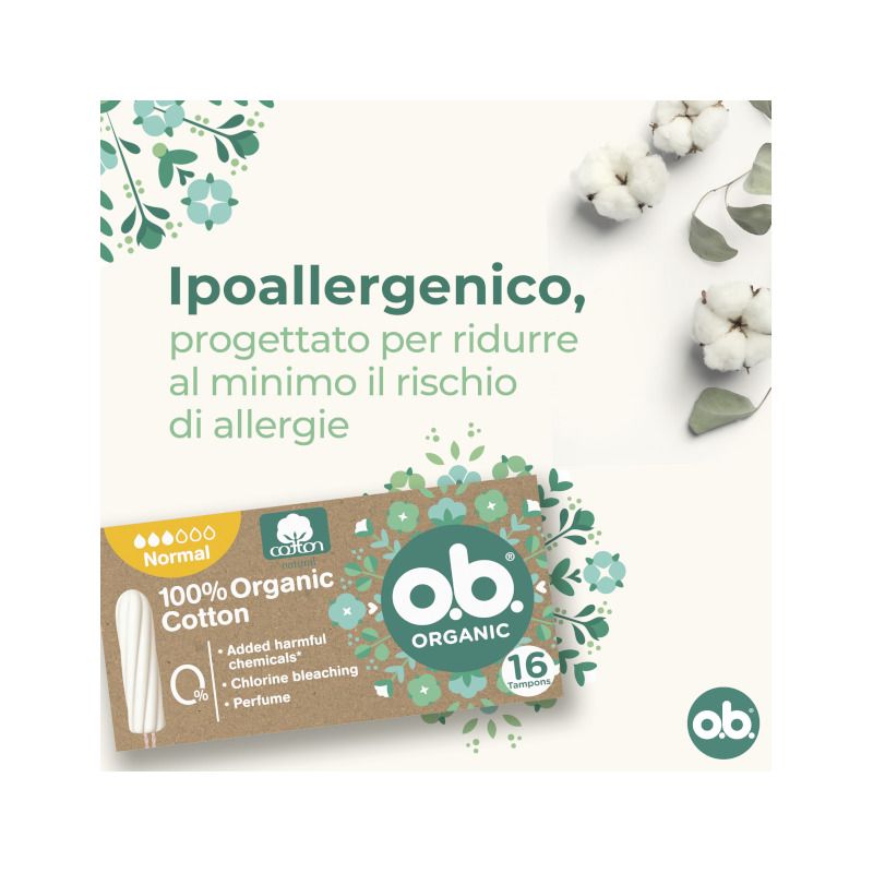Ob Pro Comfort Organic Normal 16 Tamponi-6