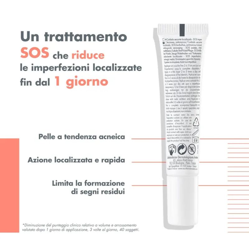 Avene Cleanance Comedomed Trattamento Localizzato per imperfezioni del viso 15ml-3