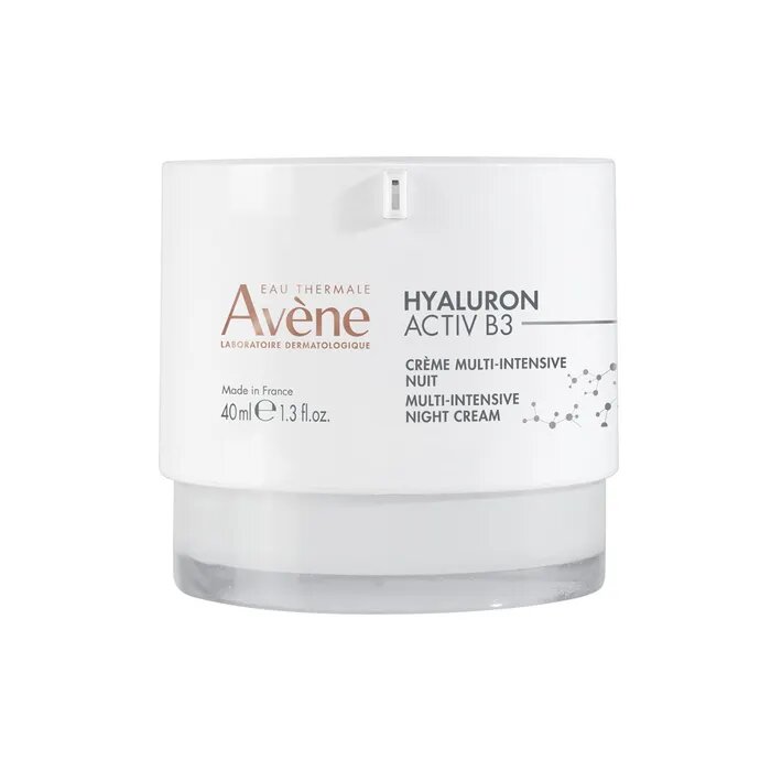 Eau Thermale Avène Hyaluron Activ B3 Crema Notte Multi-Intensiva Antirughe 40ml-11