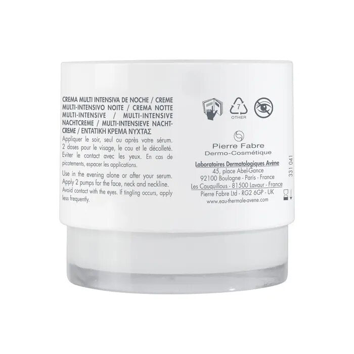 Eau Thermale Avène Hyaluron Activ B3 Crema Notte Multi-Intensiva Antirughe 40ml-10