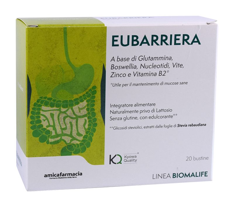 Amicafarmacia Eubarriera Utile Per Il Mantenimento Di Mucose Sane 20 Bustine-1