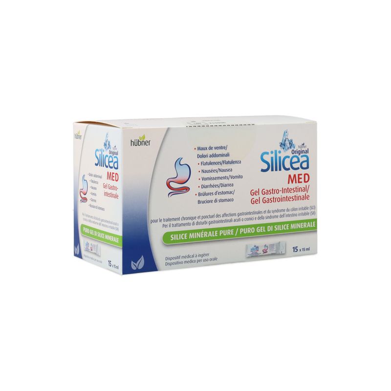 Hubner Silicea Med Gel Gastroinstestinale 15 bustine-1
