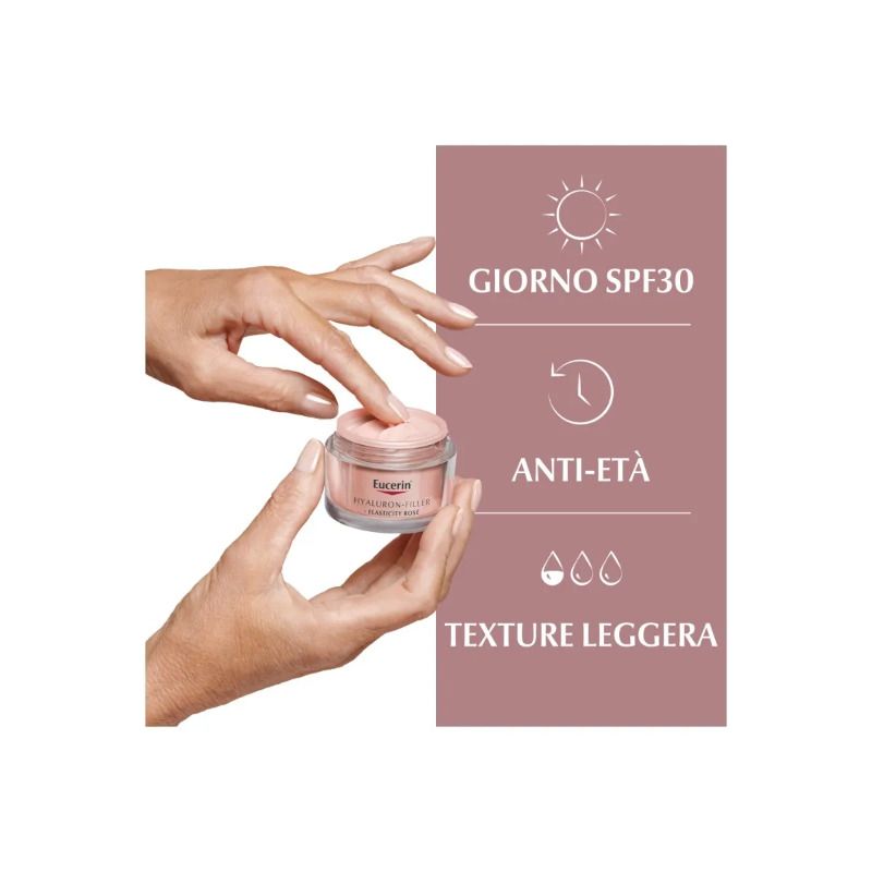 Eucerin Hyaluron-Filler + Elasticity Crema Giorno Rosé SPF30 50ml-4