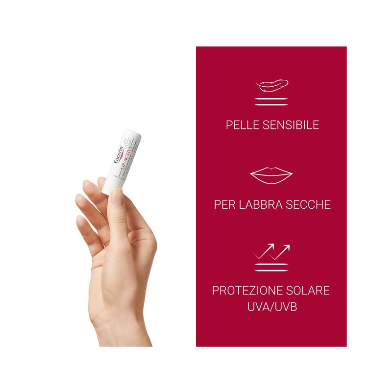 Eucerin Stick Labbra 5ml - Protezione e Idratazione Quotidiana-3