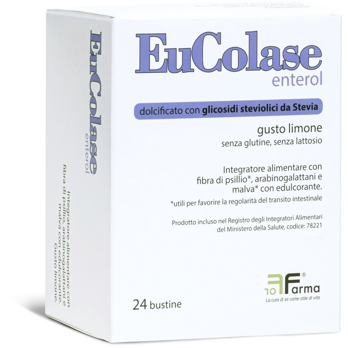 Eucolase Enterol  gusto limone 24 Bustine-2
