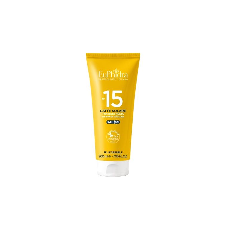 EuPhidra Latte Solare SPF15 200ml-1