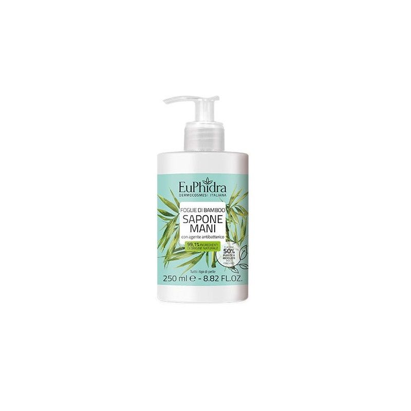 Euphidra Sapone Liquido Mani Foglie Di Bamboo 250ml-1