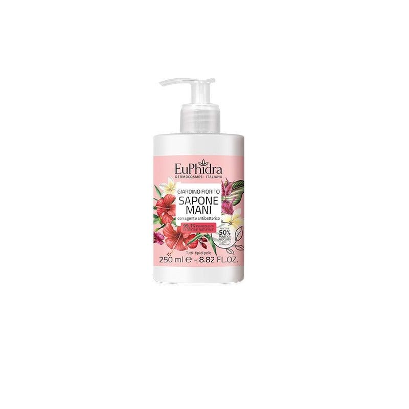 Euphidra Sapone Liquido Mani Giardino Fiorito 250ml-1