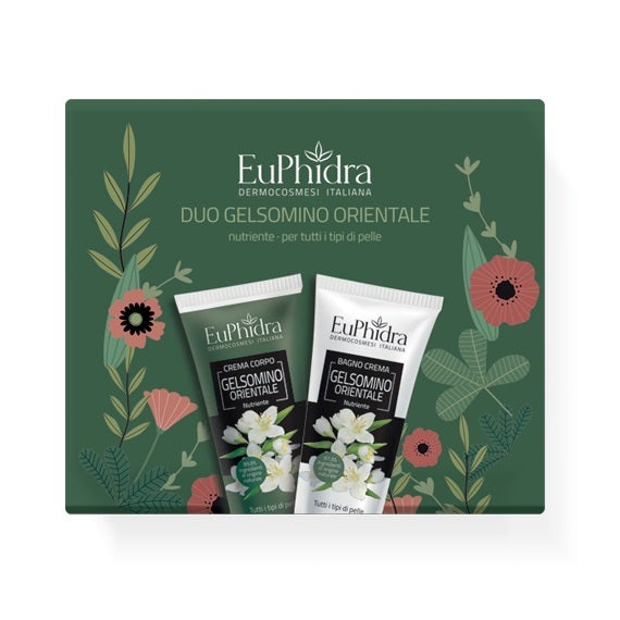 Euphidra Duo Gelsomino Orientale 1 Crema Corpo + 1 Bagno Crema-1