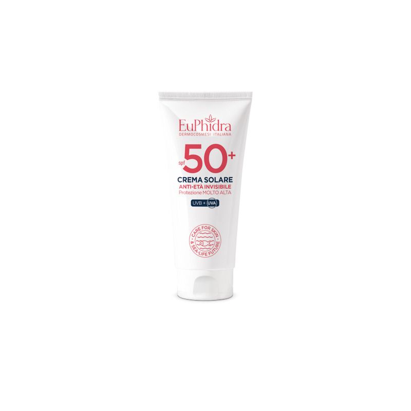 Euphidra Crema Solare Anti-Età Invisibile SPF50+ 50ml-1