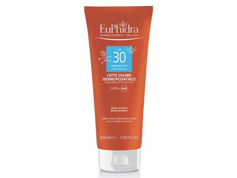EuPhidra Kaleido UV System Latte Dermopediatrico SPF30 200ml-1