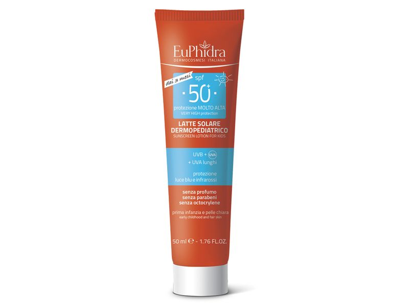 EuPhidra Kaleido UV System Latte Solare SPF50 Dermopediatrico 50ml-1