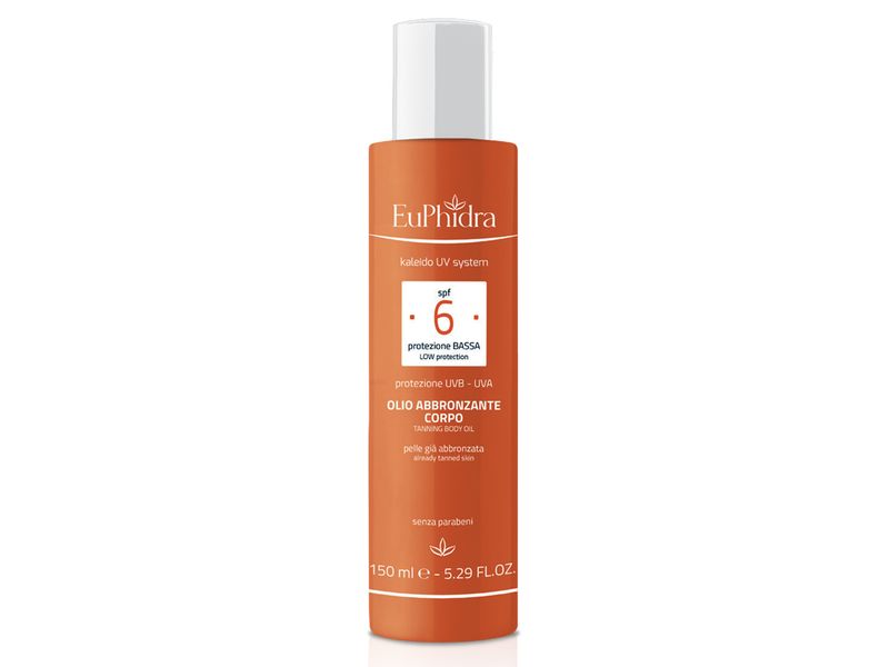 EuPhidra Kaleido UV System Olio Solare SPF6 Corpo 150ml-1