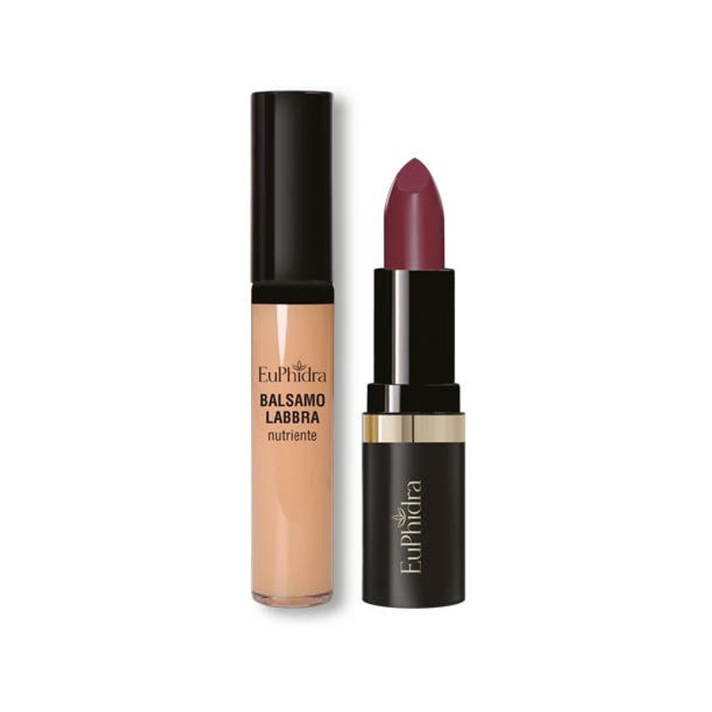 Euphidra Labbra Bellissime Rossetto Mat + Balsamo Labbra 03 Ciliegia-2