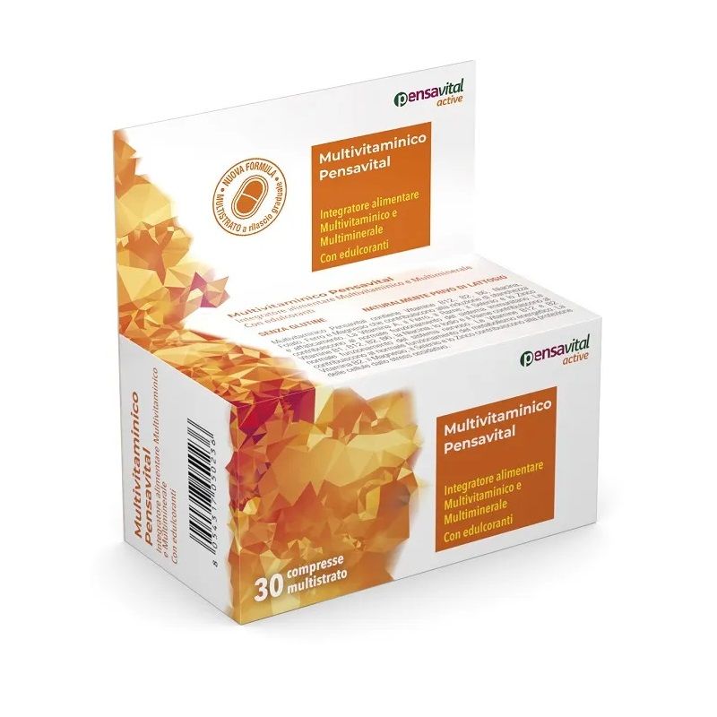 Multivitaminico Pensavital integratore alimentare 30 compresse-1
