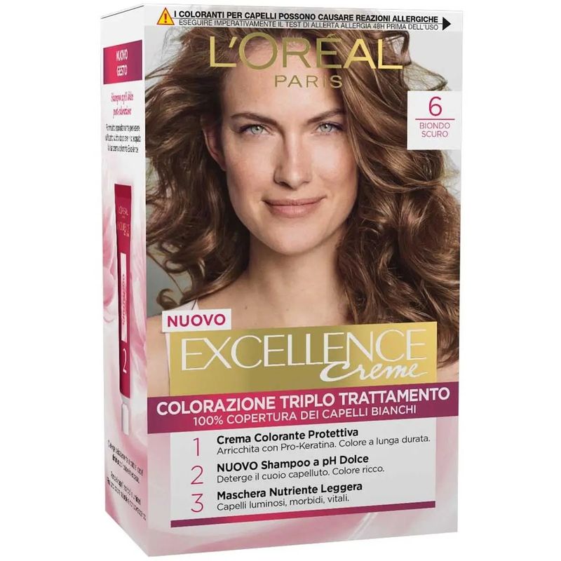 L'Oréal Paris Excellence tinta per capelli 6 Biondo Scuro-1