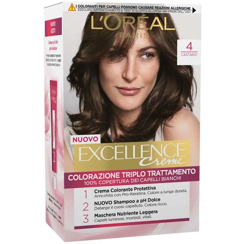 L'Oréal Paris Excellence tinta per capelli 4 Castano-1