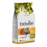 Exclusion Mediterraneo Monoprotein Formula Noble Grain Beef Crocchette Con Manzo Per Cani Adulti Tag-1