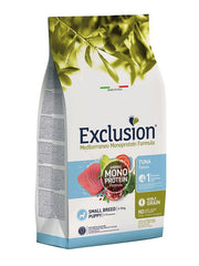 Exclusion Mediterraneo Monoprotein Noble Grain Crocchette Tonno Per Cuccioli Sacco 500g-1