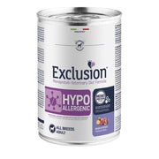 Exclusion Veterinary Diet Formula Hypoallergenic Per Cani Cinghiale/Patate Lattina 400g-1