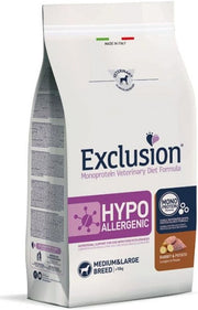 Exclusion Monoprotein Veterinary Diet Hypoallergenic Crocchette Coniglio/Patate Cani Sacco 12kg-1