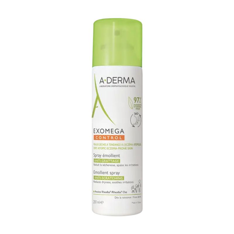 A-Derma Exomega Control Spray Emolliente Anti-Grattage 200ml-1
