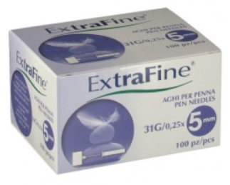 Ago Extrafine Gauge 31 5mm 100 Pezzi-1